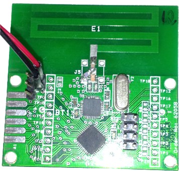 Prototype of the sensor node