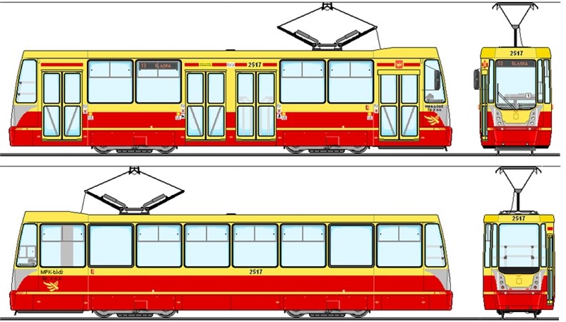 Tram vehicle 805N