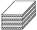 Examples of multilayer elastomeric structures