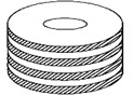 Examples of multilayer elastomeric structures