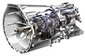 Schematic of gearbox