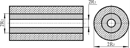 Electronic component coated by layer of compound