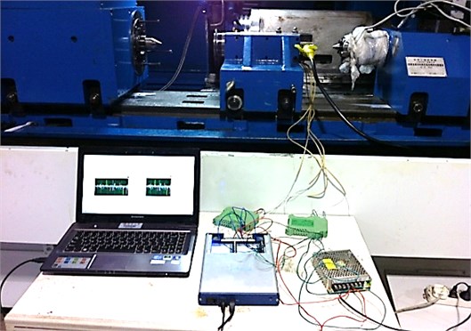Temperature measurement of spindle system