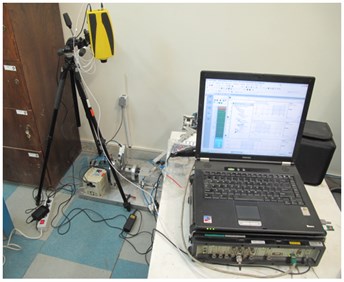 Bearing test set up