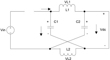 DC-link equivalent circuit of the Z-source converter