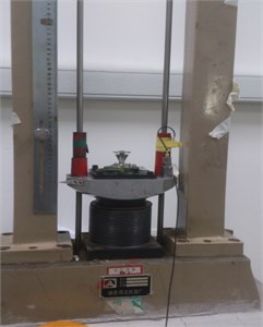 The platform of the shock tester