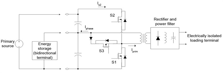 Three-port proposed DC-DC converter topology