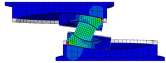 Sliding mechanisms of MSFI bearing with equal coefficient of friction
