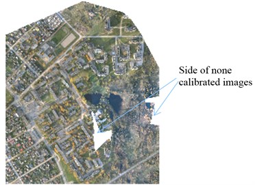 Preview ortho-mosaic before densification