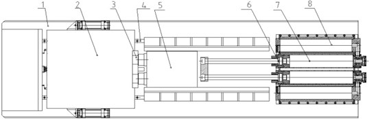 The pneumatic test system for SRS