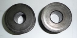 Graphite aerostatic radial and axial hybrid bearing
