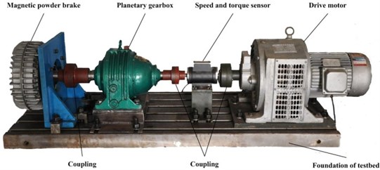 Planetary gearbox experimental system