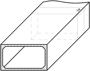 Sketch map of underground box-type structure