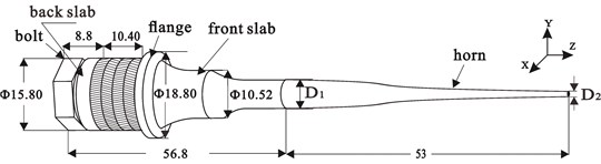 a) Schematic of assembly, b) mesh generation for three-dimension finite element model