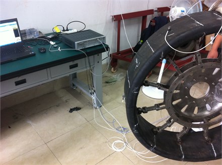 Vibration modal test