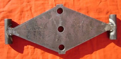 Specimen of the rhombic steel damper
