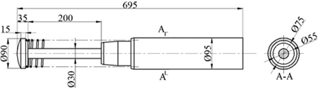 Structure diagram of elastomer buffer