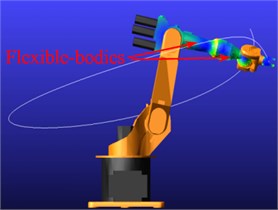 The dynamic simulation process of flexible multi-bodies