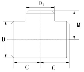 Tee schematic diagram