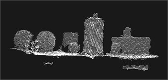 Filtered point cloud model