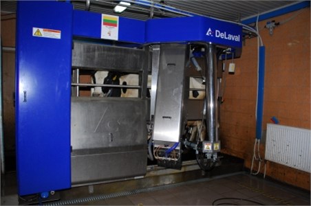 Delaval automatic voluntary milking system