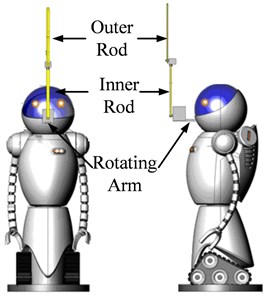 Double pendulum robot