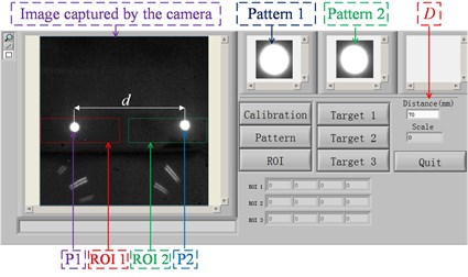Vision-based multi-point displacement measurement system software