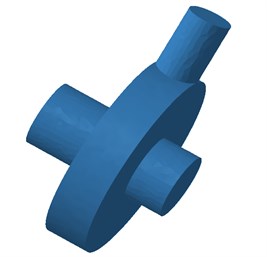 Boundary element model of the centrifugal pump