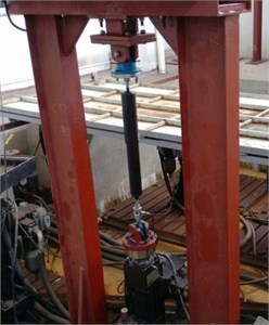 Traditional shock absorber and HESA test rig