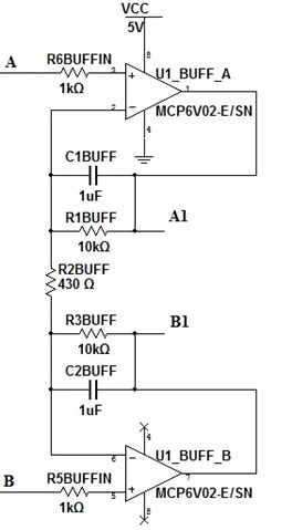 Buffer stage of instrumental amplifier