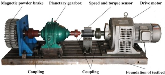 Planetary gearbox experimental system