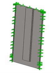 Concept of the elevator cabin panels structure