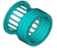 Finite element model of some components