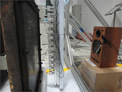 A picture of the experiment set-up