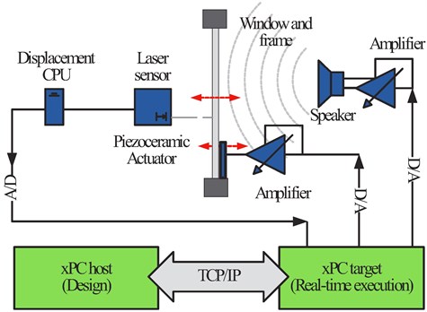 Schematic representation of the experimental system