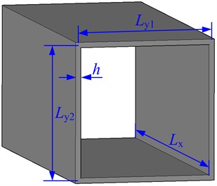 Geometry and notations of a box-type structure