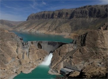 General view of Karun IV dam