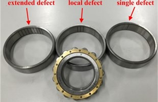 Bearings with discrete defects