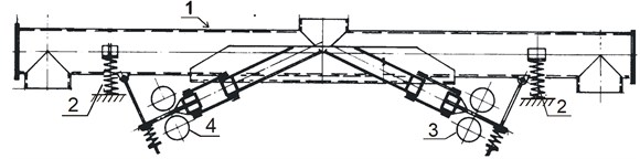 Two-way conveyor of the Jost Company