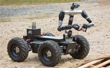 Robot wheeled platforms: a) industry leader (basic) and b) explosive ordnance disposal [12]