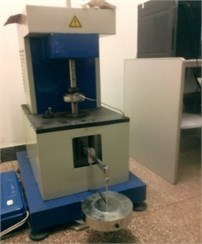 Pin-disc friction and wear testing machine