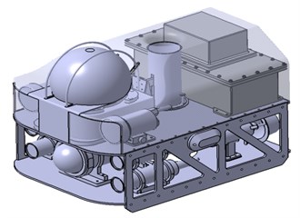 Design of the underwater remotely operated vehicle