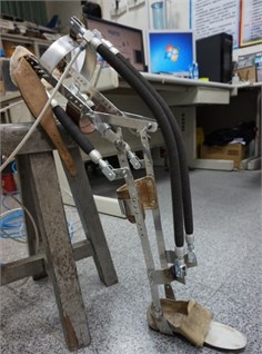 An exoskeleton from design to a prototype