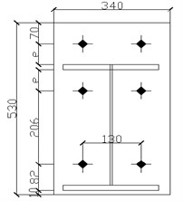 Structure of end-plate