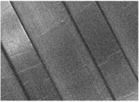 De-noise results of bore flaw image