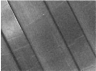 De-noise results of bore flaw image