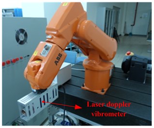 Shaker modal testing of clamped-clamped beam using Laser doppler vibrometer