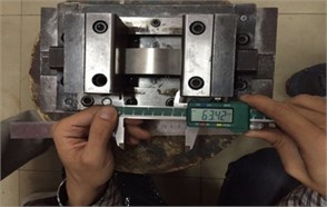 Experimental setup: a) clamping, b) spring back measurement before laser, c) laser irritation,  d) spring back measurement after laser