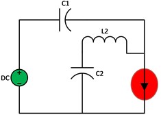 Circuit diagram, 1: a) single stage quasi Z-source b) quasi at ST mode 1, c) quasi at NST mode