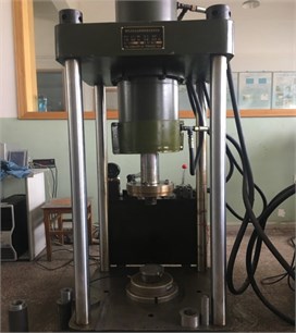 Cold press molding equipment